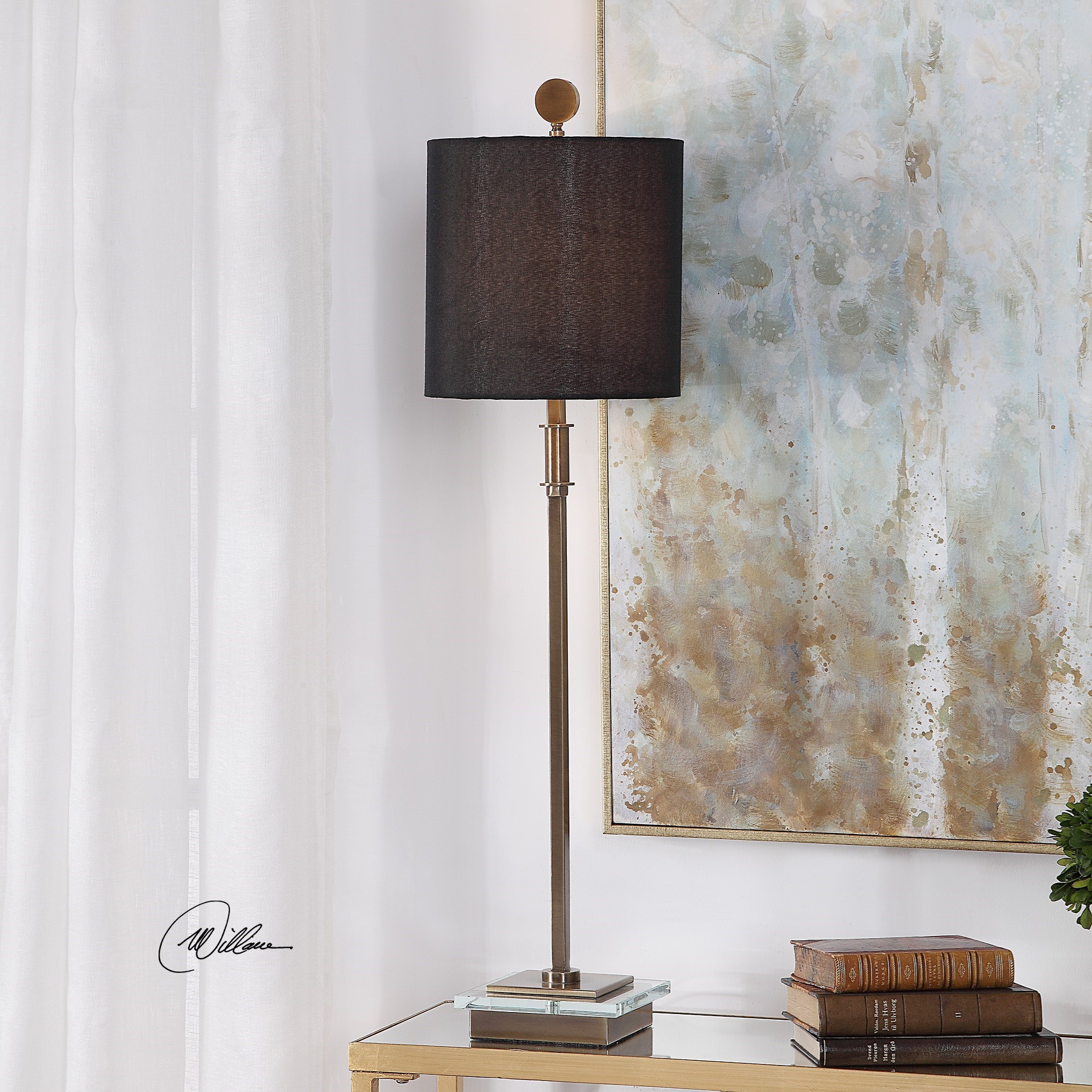 Antique brass table lamps store for living room